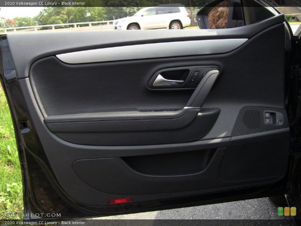 Black Interior Door Panel for the 2010 Volkswagen CC Luxury #54556977