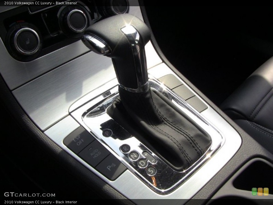 Black Interior Transmission for the 2010 Volkswagen CC Luxury #54557040