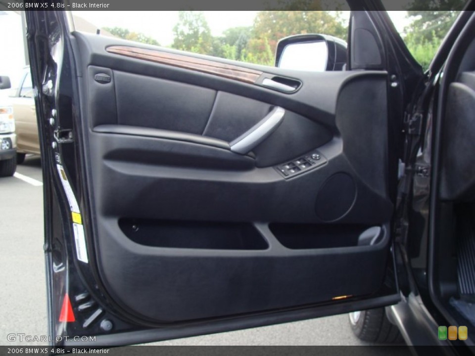 Black Interior Door Panel for the 2006 BMW X5 4.8is #54557835