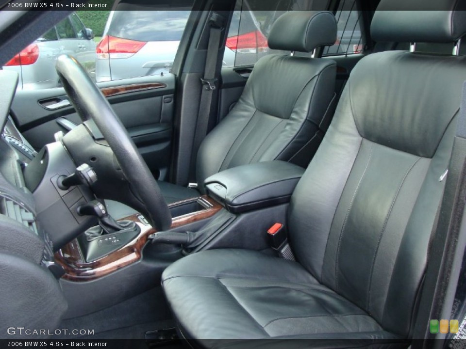 Black Interior Photo for the 2006 BMW X5 4.8is #54557841