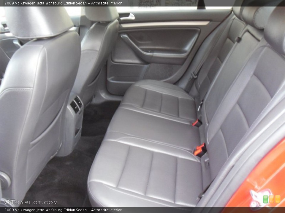 Anthracite Interior Photo for the 2009 Volkswagen Jetta Wolfsburg Edition Sedan #54558078