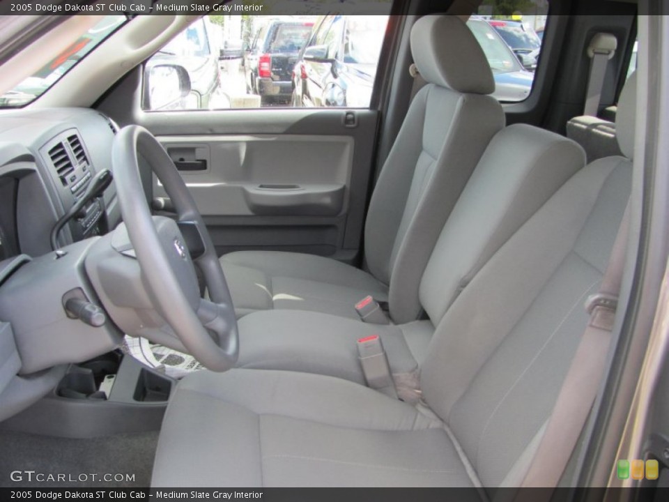 Medium Slate Gray Interior Photo for the 2005 Dodge Dakota ST Club Cab #54558609