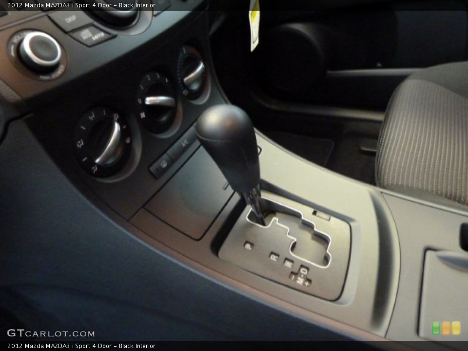 Black Interior Transmission for the 2012 Mazda MAZDA3 i Sport 4 Door #54559152
