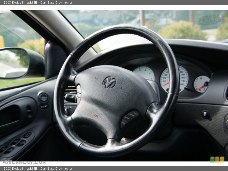Dark Slate Gray Interior Steering Wheel for the 2003 Dodge Intrepid SE #54561426