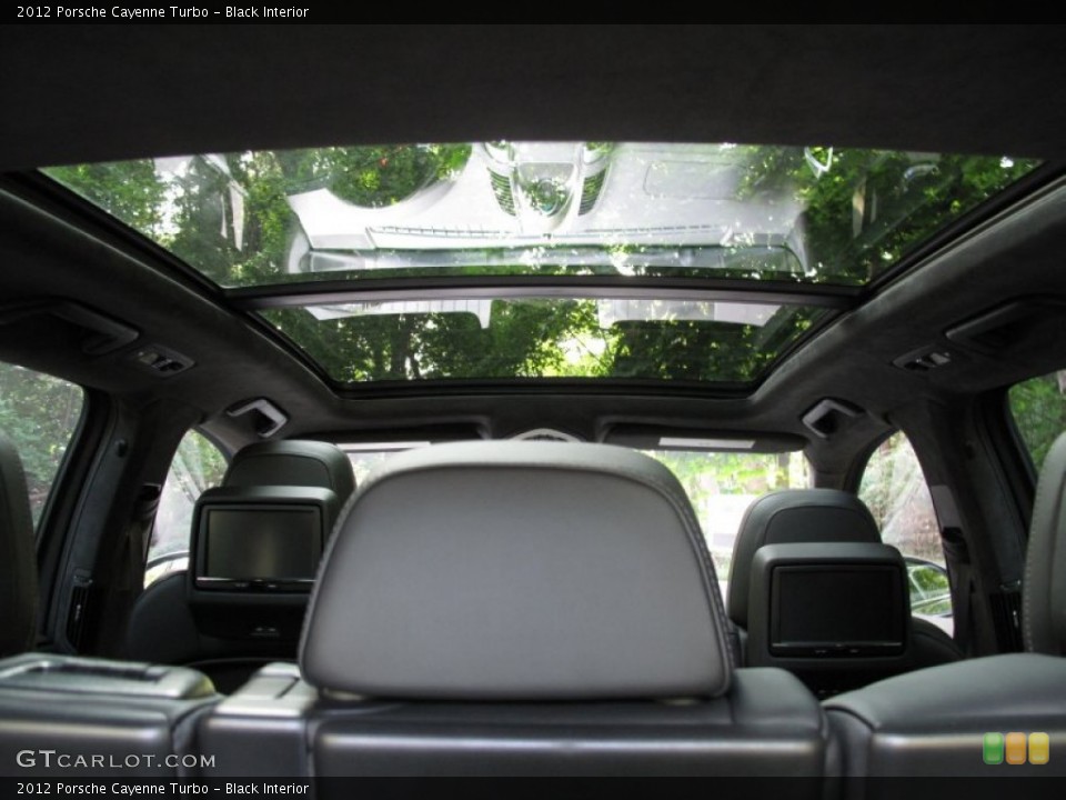 Black Interior Sunroof for the 2012 Porsche Cayenne Turbo #54561747