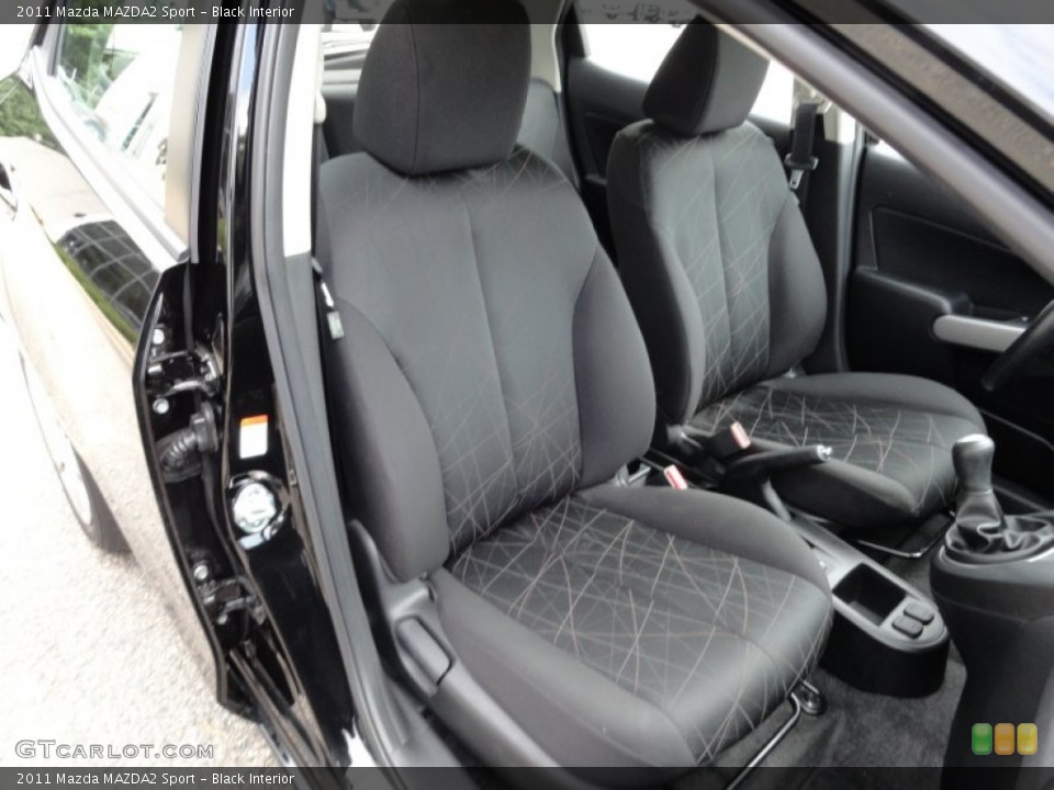 Black Interior Photo for the 2011 Mazda MAZDA2 Sport #54564222