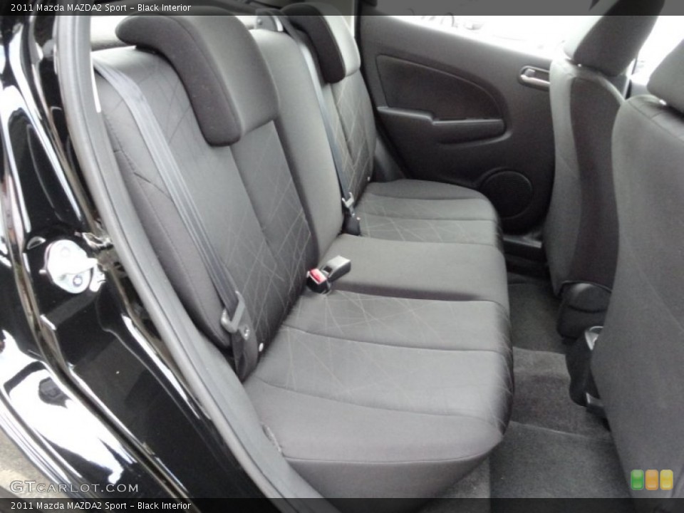 Black Interior Photo for the 2011 Mazda MAZDA2 Sport #54564243