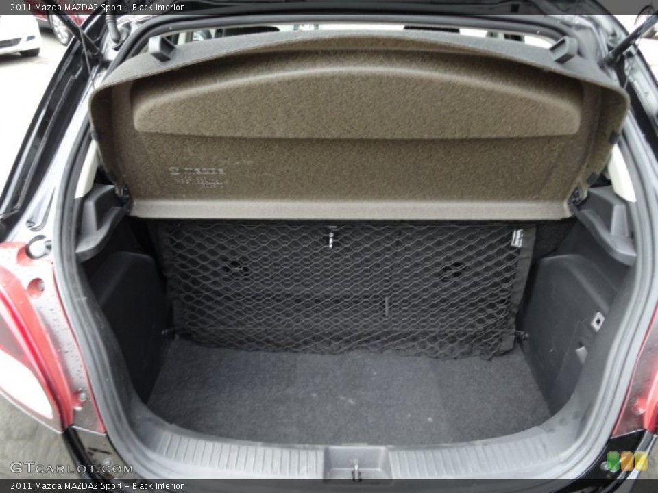 Black Interior Trunk for the 2011 Mazda MAZDA2 Sport #54564253