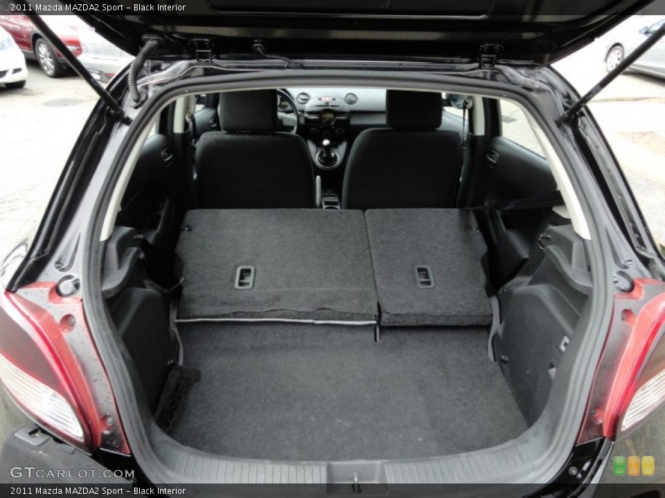 Black Interior Trunk for the 2011 Mazda MAZDA2 Sport #54564270