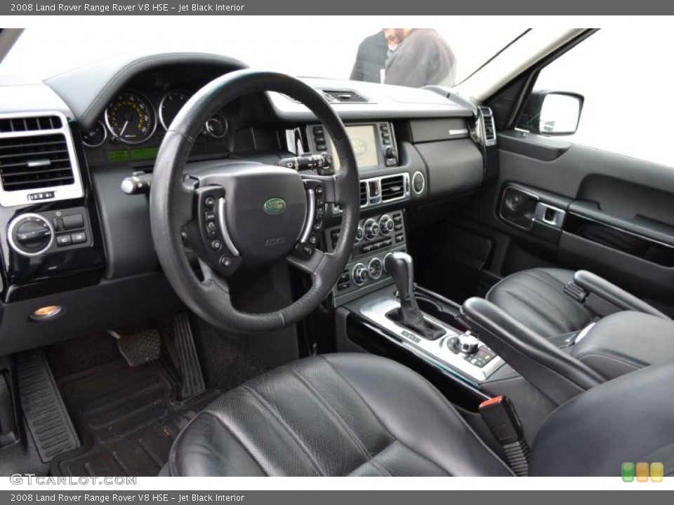 Jet Black Interior Dashboard for the 2008 Land Rover Range Rover V8 HSE #54564513