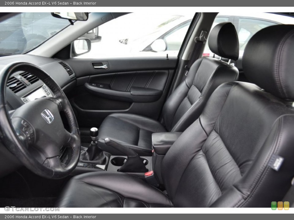 Black Interior Photo for the 2006 Honda Accord EX-L V6 Sedan #54564630