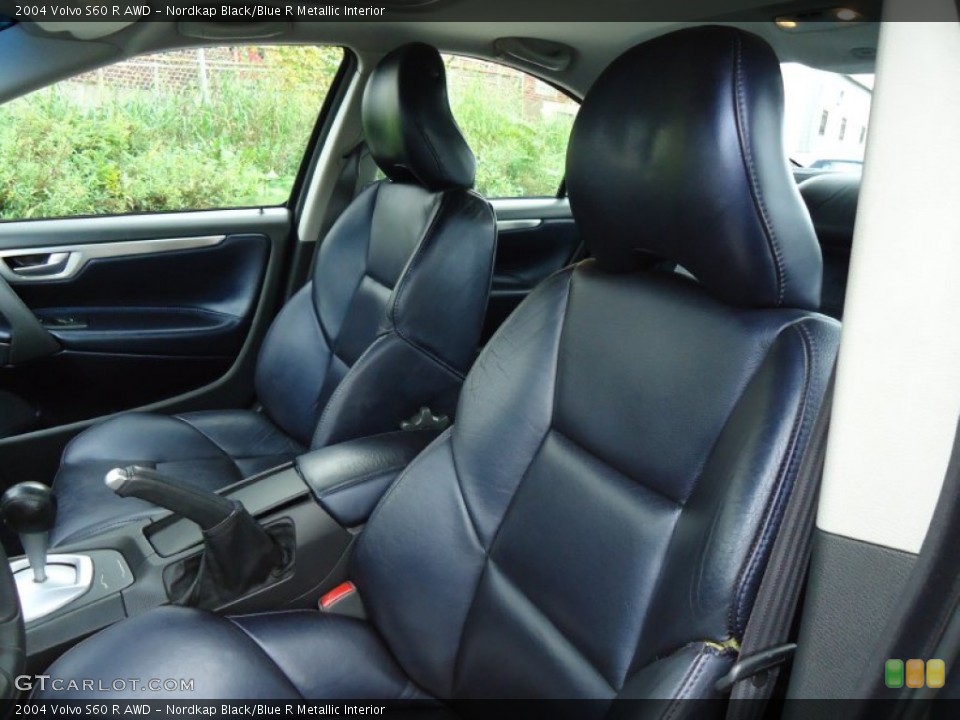 Nordkap Black/Blue R Metallic Interior Photo for the 2004 Volvo S60 R AWD #54564993