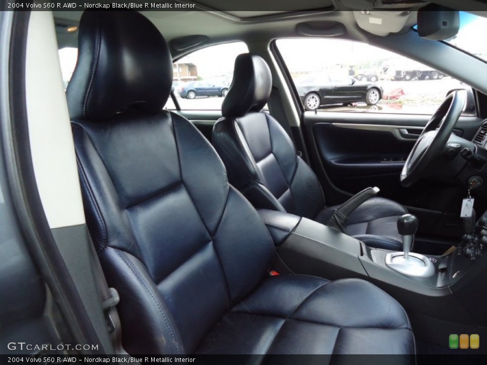 Nordkap Black/Blue R Metallic Interior Photo for the 2004 Volvo S60 R AWD #54565053