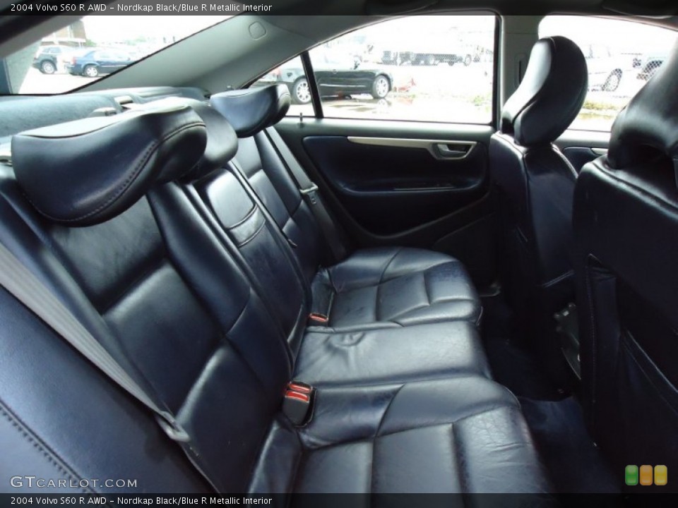 Nordkap Black/Blue R Metallic Interior Photo for the 2004 Volvo S60 R AWD #54565080