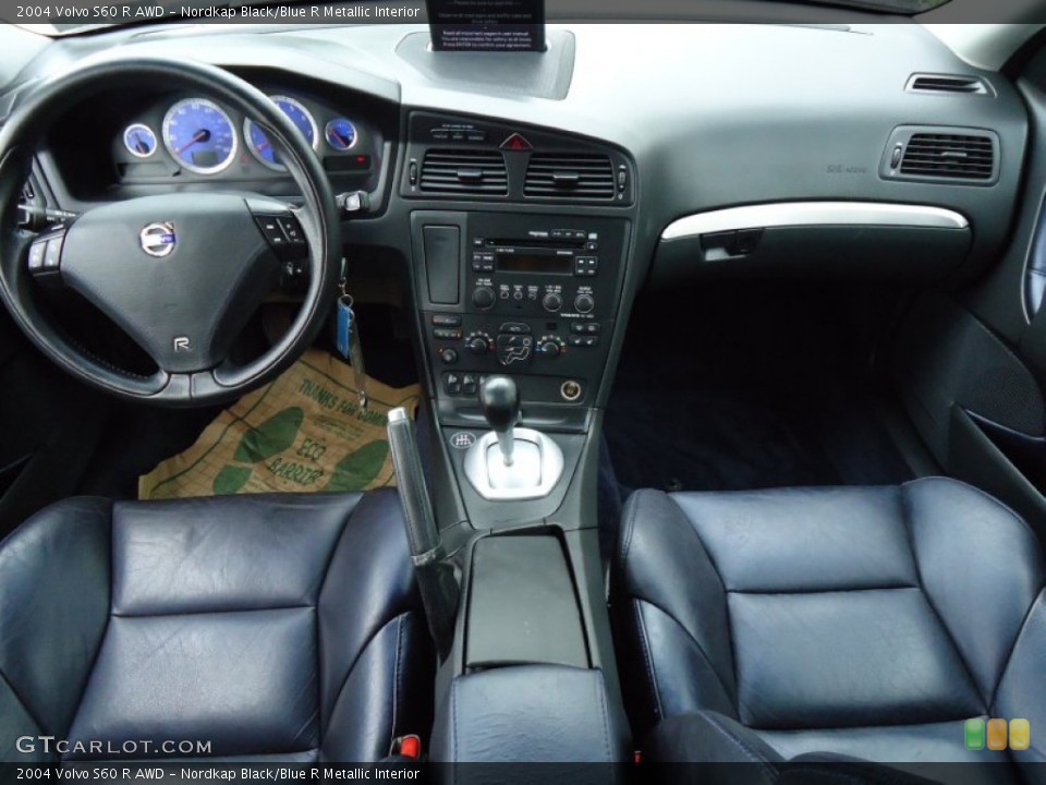 Nordkap Black/Blue R Metallic Interior Dashboard for the 2004 Volvo S60 R AWD #54565143