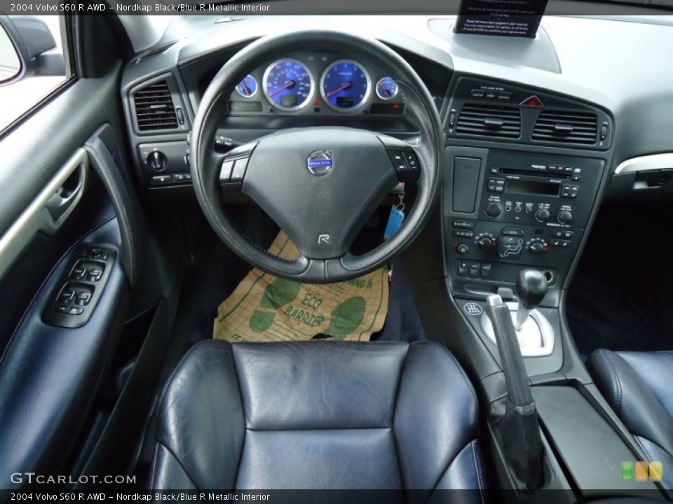 Nordkap Black/Blue R Metallic Interior Photo for the 2004 Volvo S60 R AWD #54565152