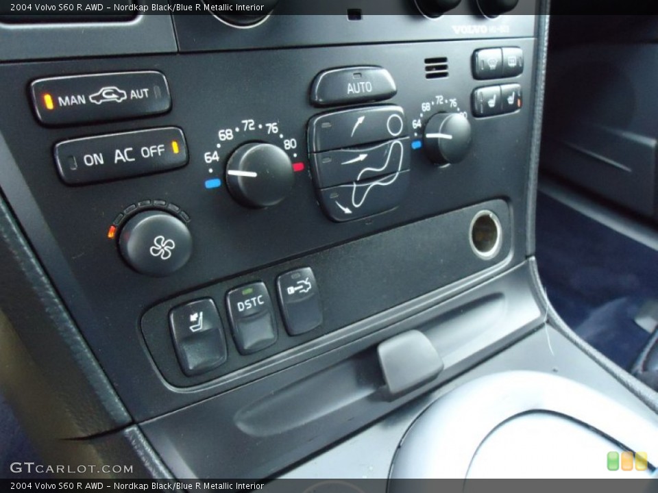 Nordkap Black/Blue R Metallic Interior Controls for the 2004 Volvo S60 R AWD #54565278