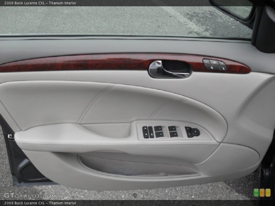Titanium Interior Door Panel for the 2009 Buick Lucerne CXL #54565611