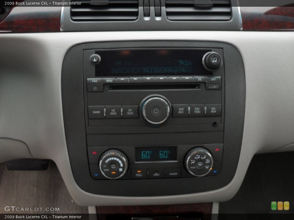 Titanium Interior Audio System for the 2009 Buick Lucerne CXL #54565629