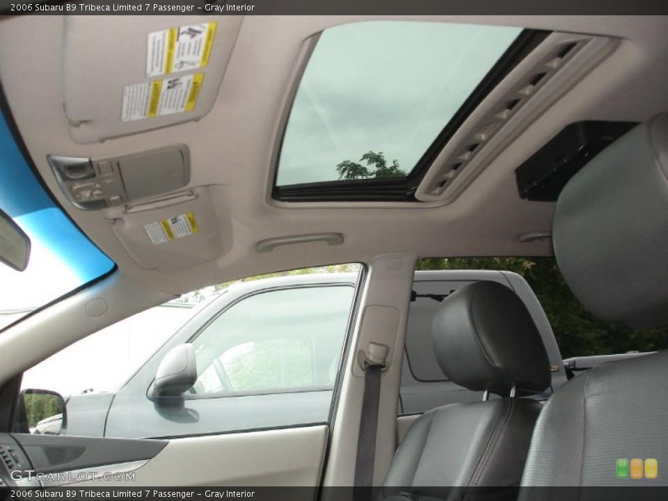 Gray Interior Sunroof for the 2006 Subaru B9 Tribeca Limited 7 Passenger #54566304