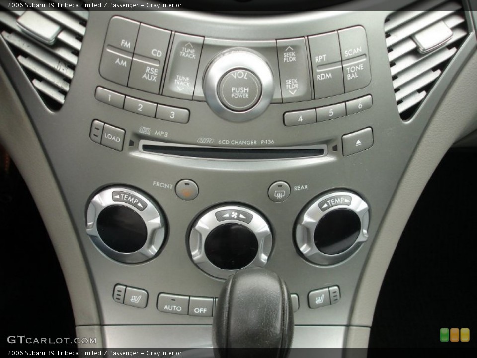 Gray Interior Controls for the 2006 Subaru B9 Tribeca Limited 7 Passenger #54566352