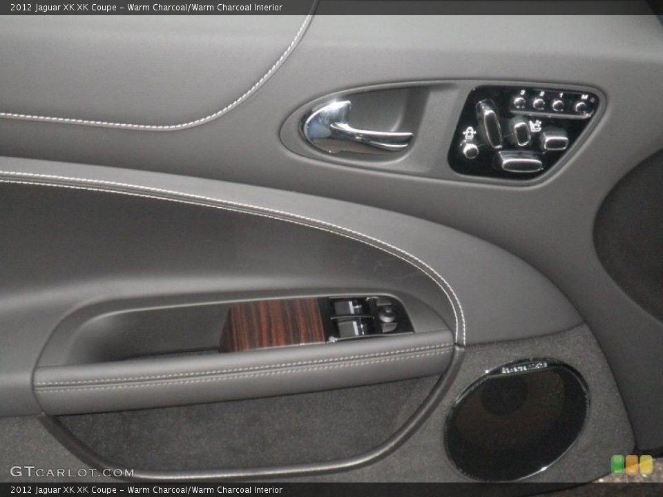 Warm Charcoal/Warm Charcoal Interior Controls for the 2012 Jaguar XK XK Coupe #54568008