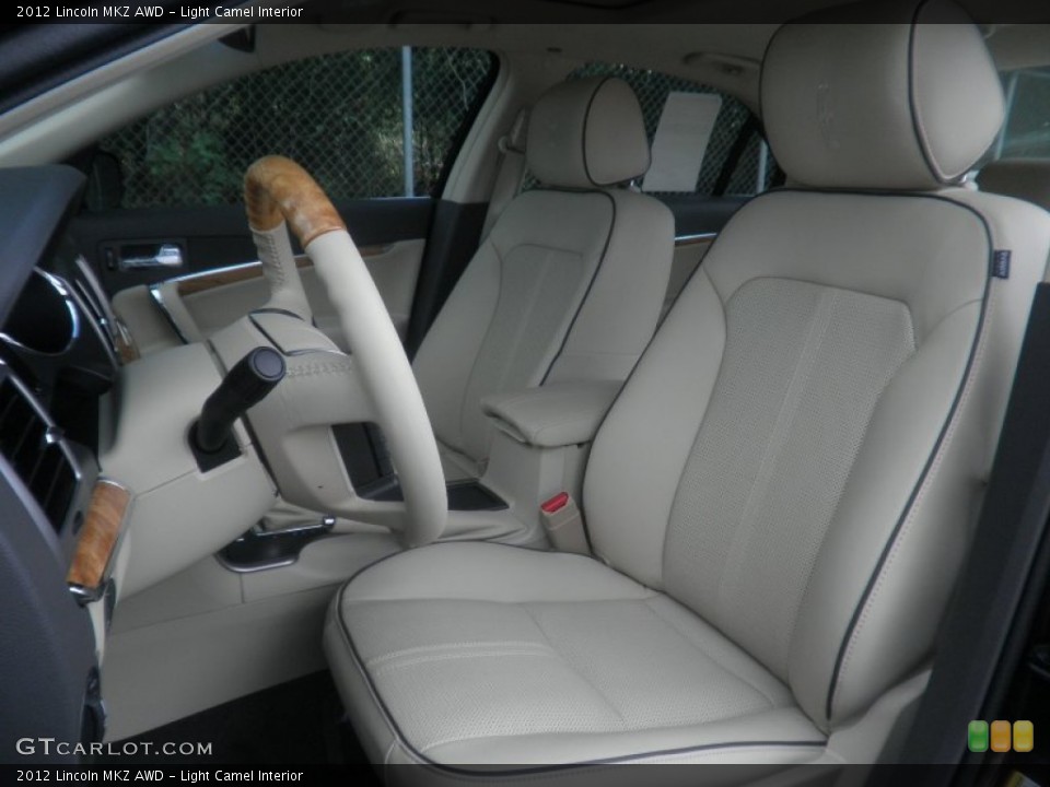 Light Camel Interior Photo for the 2012 Lincoln MKZ AWD #54568104