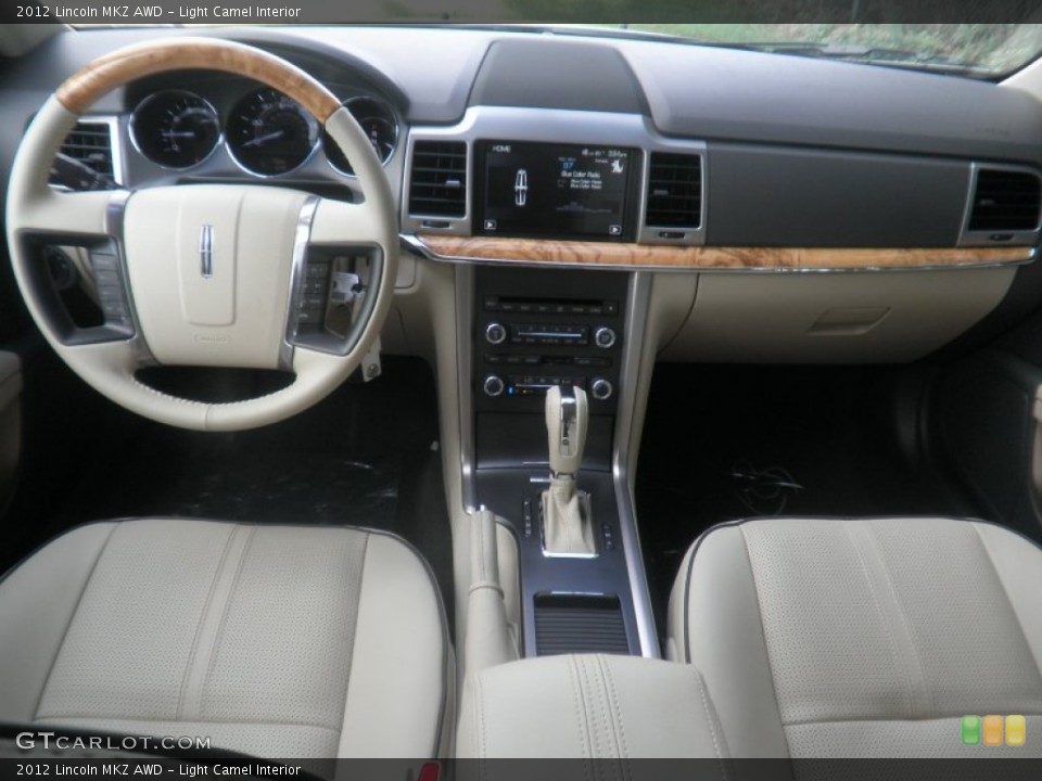 Light Camel Interior Dashboard for the 2012 Lincoln MKZ AWD #54568119
