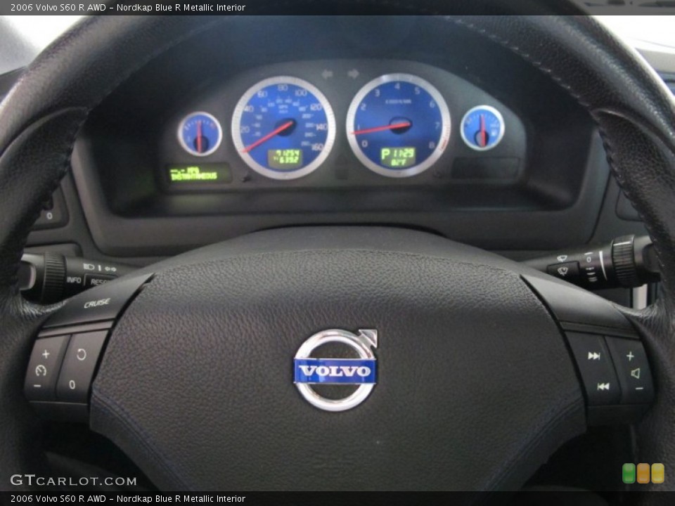 Nordkap Blue R Metallic Interior Steering Wheel for the 2006 Volvo S60 R AWD #54568542