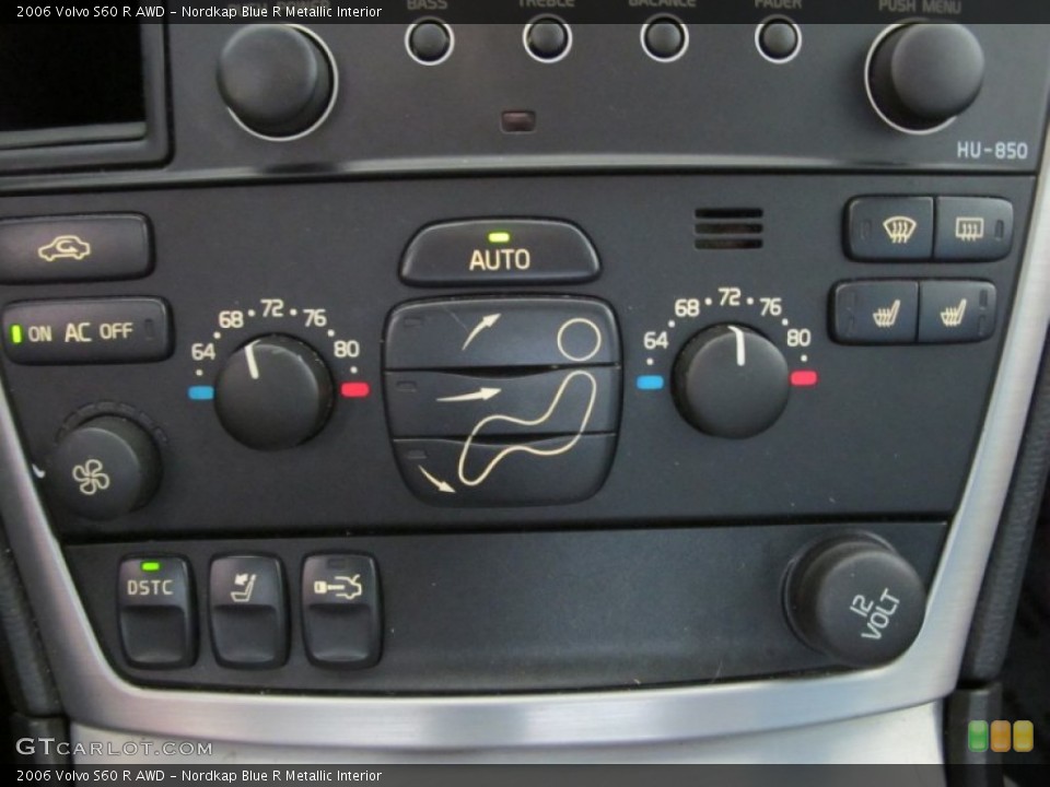 Nordkap Blue R Metallic Interior Controls for the 2006 Volvo S60 R AWD #54568569