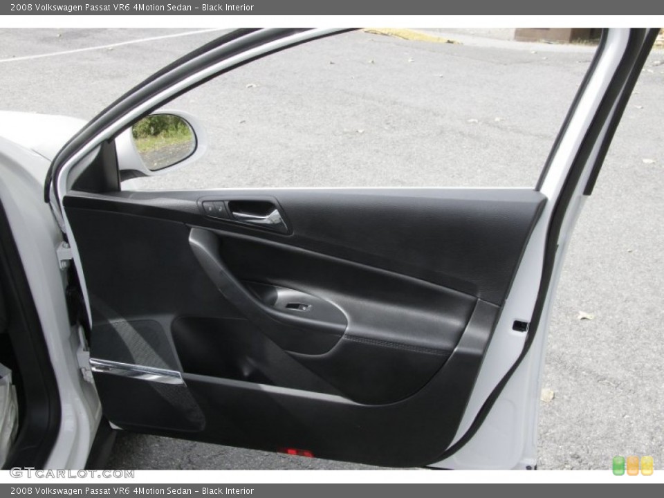 Black Interior Door Panel for the 2008 Volkswagen Passat VR6 4Motion Sedan #54569070