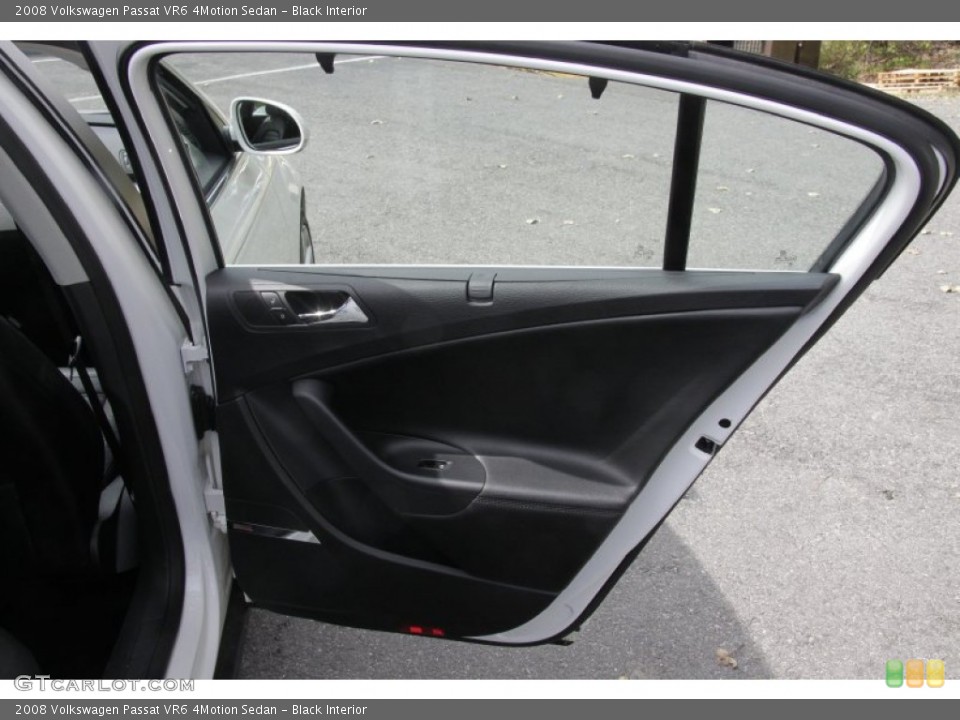 Black Interior Door Panel for the 2008 Volkswagen Passat VR6 4Motion Sedan #54569079