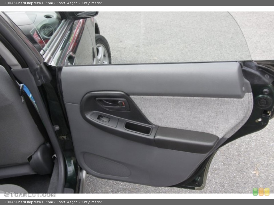 Gray Interior Door Panel for the 2004 Subaru Impreza Outback Sport Wagon #54569298
