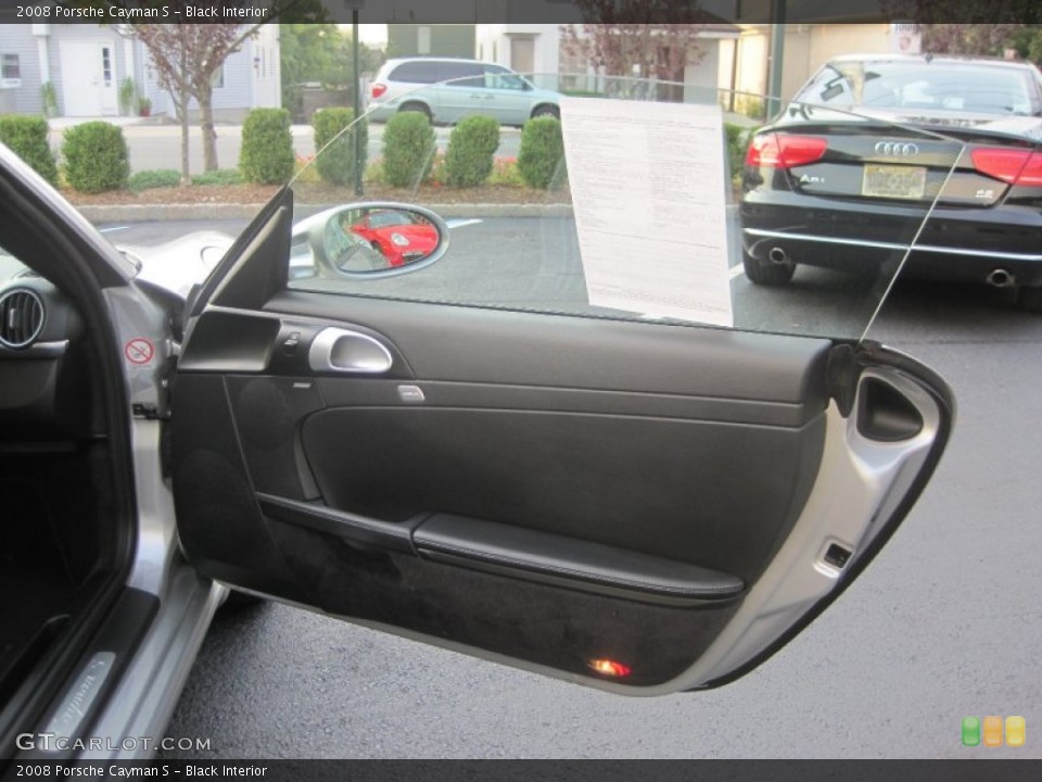Black Interior Door Panel for the 2008 Porsche Cayman S #54571033