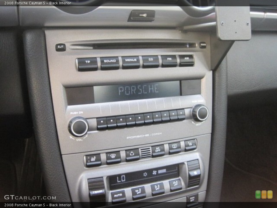 Black Interior Controls for the 2008 Porsche Cayman S #54571107