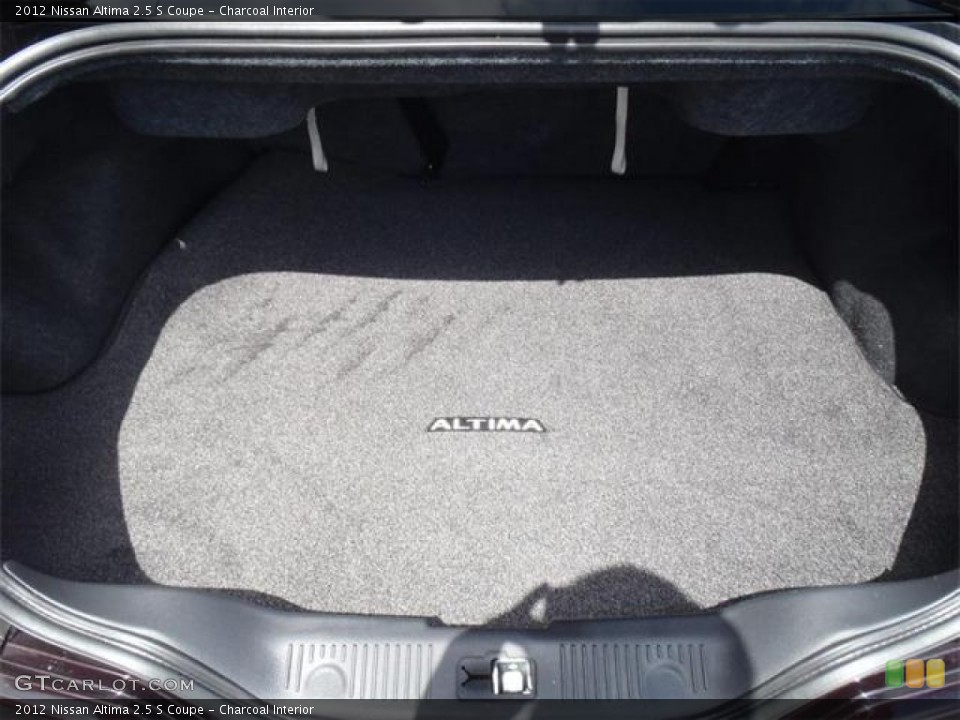 Charcoal Interior Trunk for the 2012 Nissan Altima 2.5 S Coupe #54571756