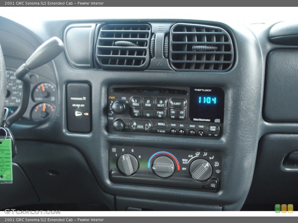 Pewter Interior Controls for the 2001 GMC Sonoma SLS Extended Cab #54571980