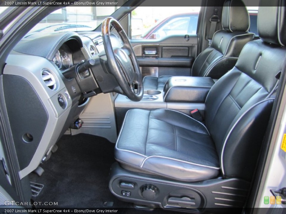 Ebony/Dove Grey Interior Photo for the 2007 Lincoln Mark LT SuperCrew 4x4 #54572046