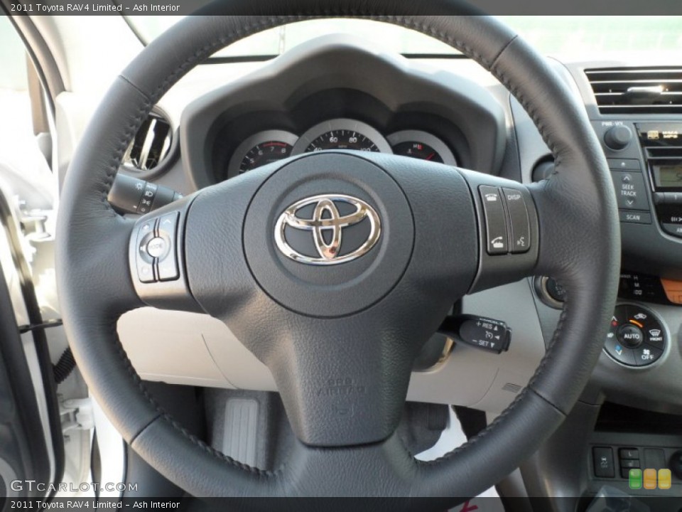 Ash Interior Steering Wheel for the 2011 Toyota RAV4 Limited #54572118