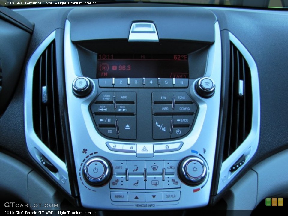 Light Titanium Interior Controls for the 2010 GMC Terrain SLT AWD #54572447