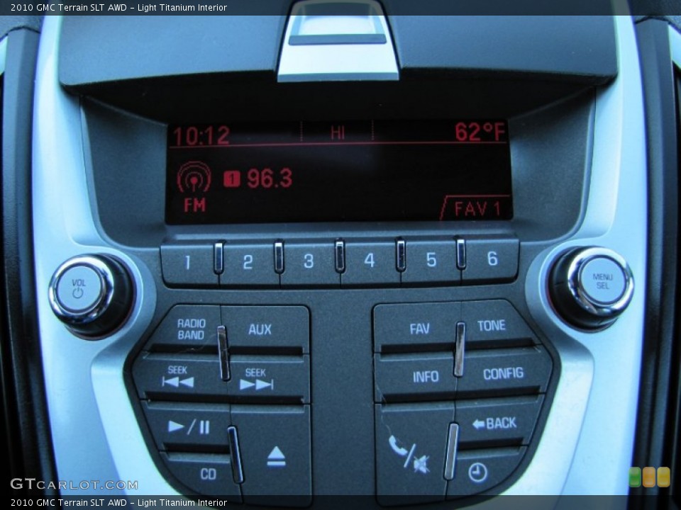 Light Titanium Interior Controls for the 2010 GMC Terrain SLT AWD #54572463
