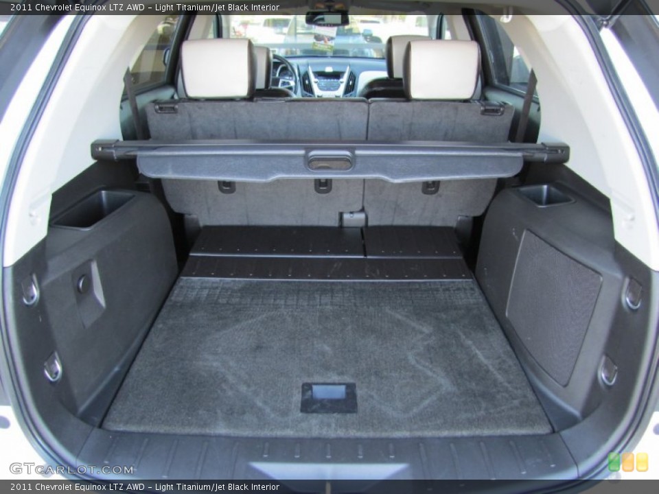 Light Titanium/Jet Black Interior Trunk for the 2011 Chevrolet Equinox LTZ AWD #54572814