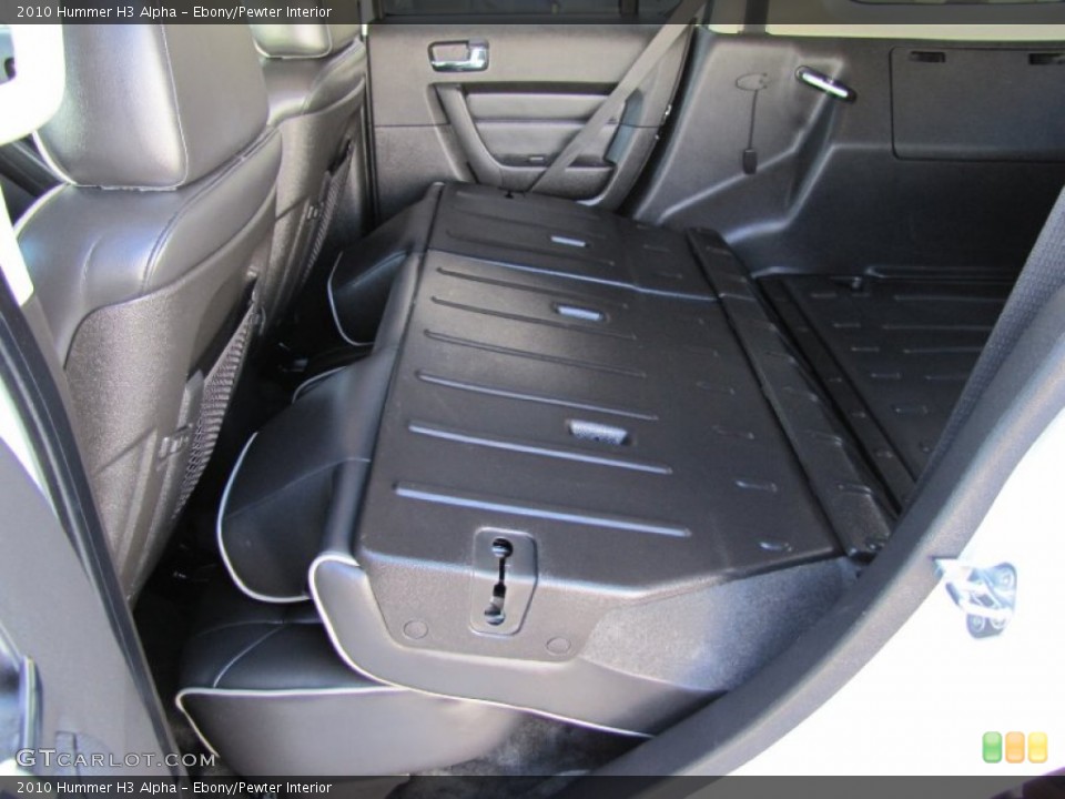 Ebony/Pewter Interior Trunk for the 2010 Hummer H3 Alpha #54573003