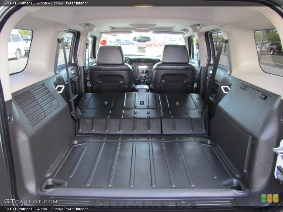 Ebony/Pewter Interior Trunk for the 2010 Hummer H3 Alpha #54573009