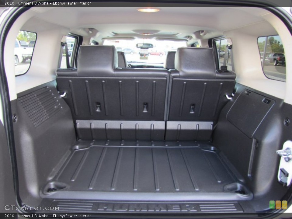 Ebony/Pewter Interior Trunk for the 2010 Hummer H3 Alpha #54573015