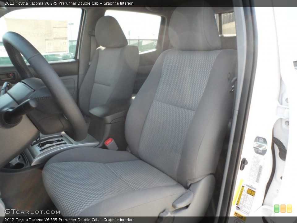Graphite Interior Photo for the 2012 Toyota Tacoma V6 SR5 Prerunner Double Cab #54573368