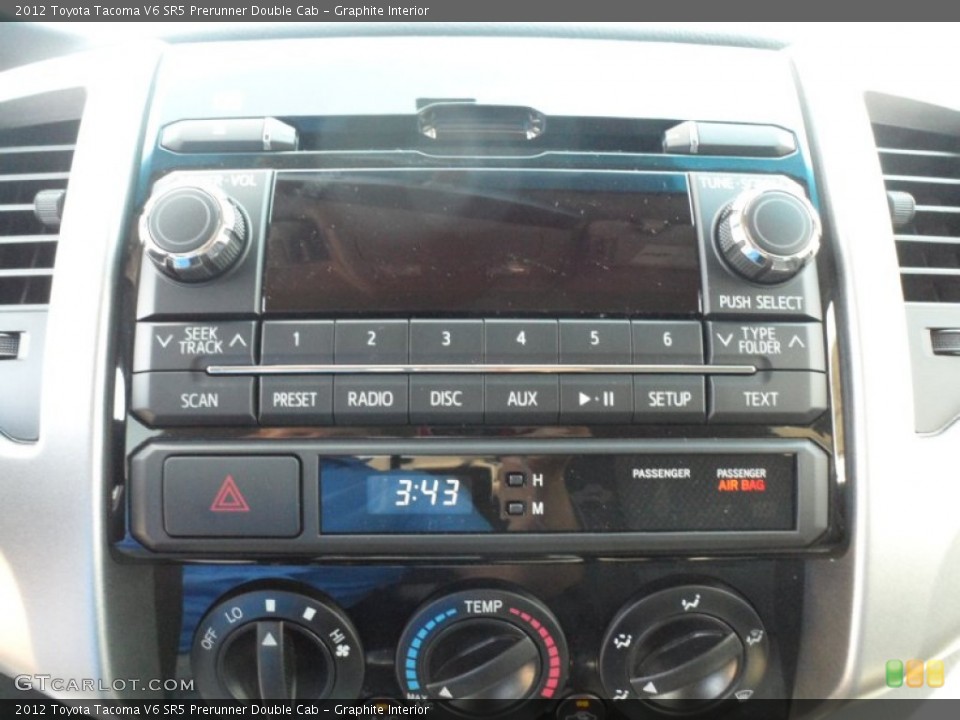 Graphite Interior Audio System for the 2012 Toyota Tacoma V6 SR5 Prerunner Double Cab #54573393