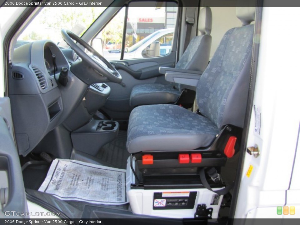 Gray Interior Photo for the 2006 Dodge Sprinter Van 2500 Cargo #54573636