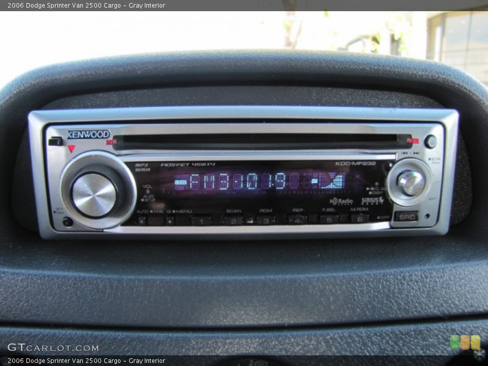 Gray Interior Audio System for the 2006 Dodge Sprinter Van 2500 Cargo #54573666
