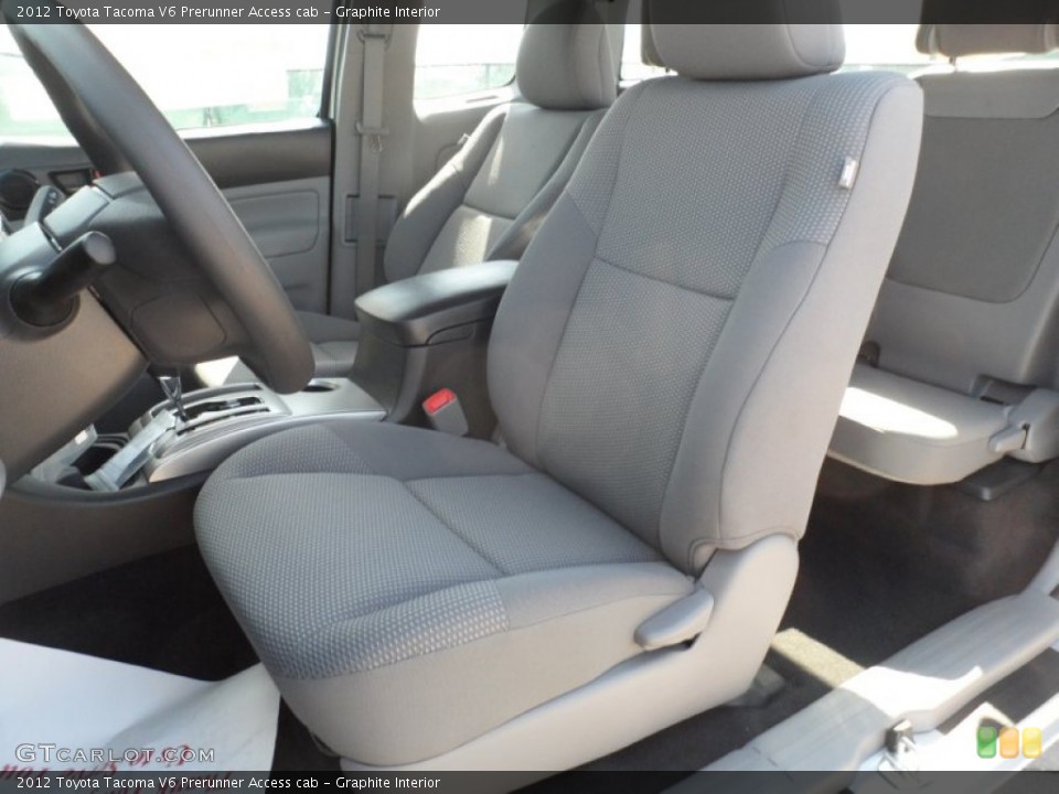 Graphite Interior Photo for the 2012 Toyota Tacoma V6 Prerunner Access cab #54573783